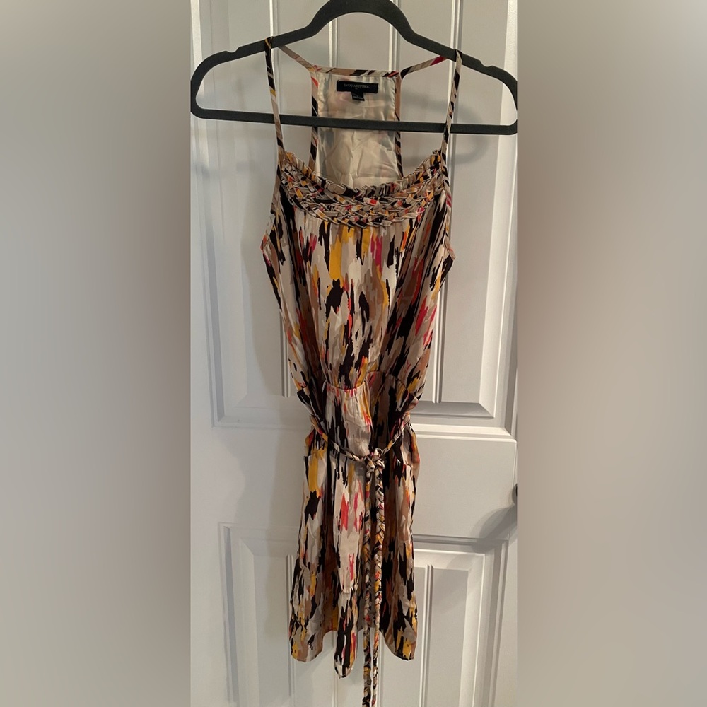 Banana Republic Dress Multicolor Pattern Size 2